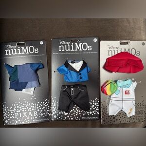 Disney Pixar nuiMOs outfit set 3. NWT